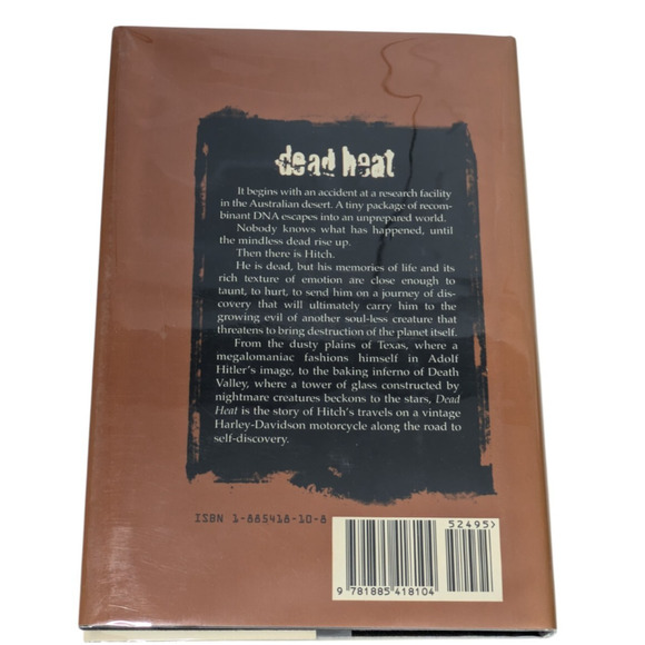 Dead Heat by Del Stone Jr Signed First Edition Edition Hardcover Book Mojo Press - Picture 2 of 6